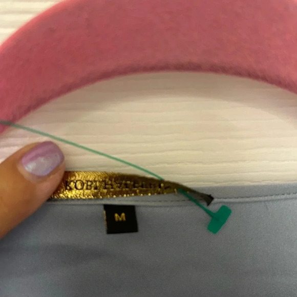 . kobi halperin blue beaded tunic size M - Picture 4 of 8